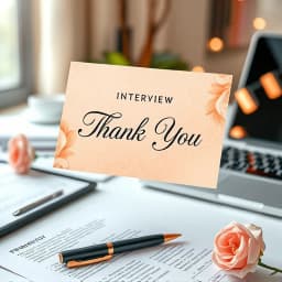 Second Interview Thank You Email Template icon