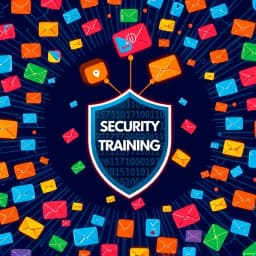 Security Awareness Training Email To Employees Template icon
