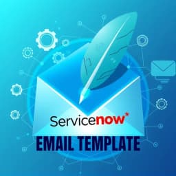 ServiceNow Email Template icon