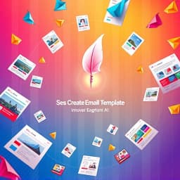 SES Create Email Template icon