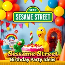 Sesame Street Birthday Party Ideas icon