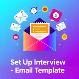 Set Up Interview Email Template icon