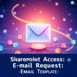 SharePoint Access Request Email Template icon