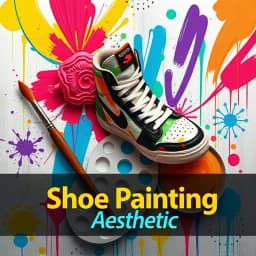 Shoe Painting Ideas Aesthetic icon
