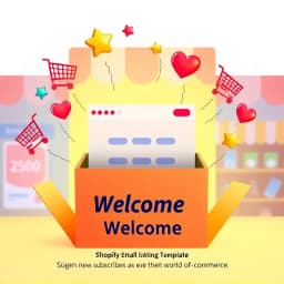 Shopify Welcome Email Marketing Template icon