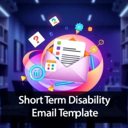Short Term Disability Email Template icon