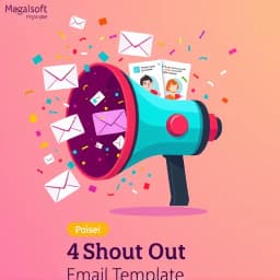 Shout Out Email Template icon