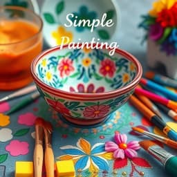 Simple Bowl Painting Ideas icon