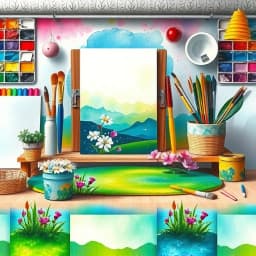 Simple Easy Watercolor Painting Ideas icon