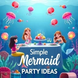 Simple Mermaid Party Ideas icon