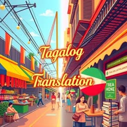 Simple Tagalog to English Translation icon