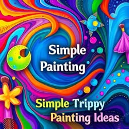 Simple Trippy Painting Ideas icon