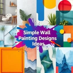 Simple Wall Painting Designs Ideas icon