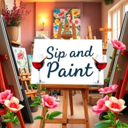 Sip and Paint Party Ideas for Adults icon