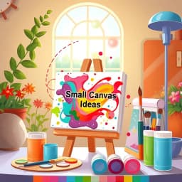 Small Canvas Painting Ideas for Beginners icon
