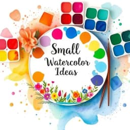 Small Watercolor Painting Ideas icon