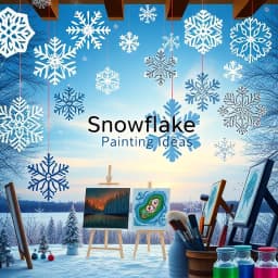 Snowflake Painting Ideas icon