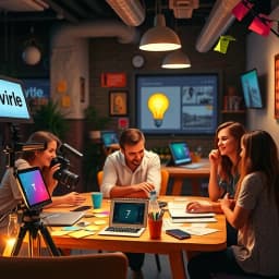 Social Media Behind the Scenes Post Generator icon