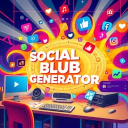 Social Media Blurb Generator icon