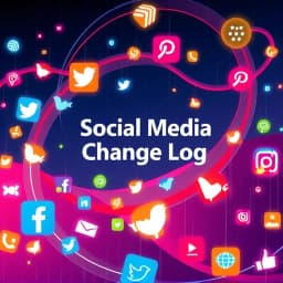 Social Media Change Log Generator icon