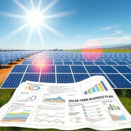 Solar Farm Business Plan icon