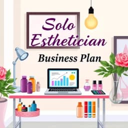 Solo Esthetician Business Plan icon