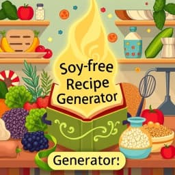 Soy Free Recipe Generator icon