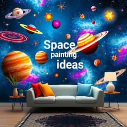 Space Wall Painting Ideas icon