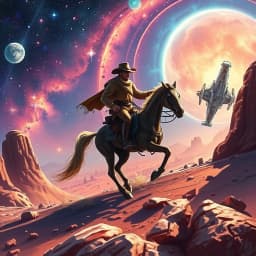 Space Western Story Generator icon