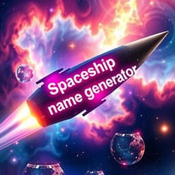 Spaceship Name Generator icon