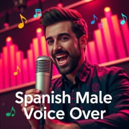 Spanish Male Voice Over Generator icon