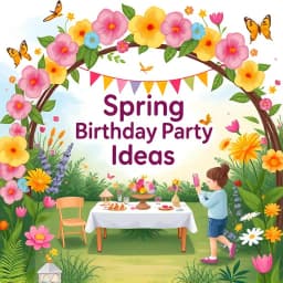 Spring Birthday Party Ideas icon