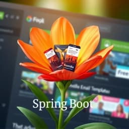 Spring Boot Email Template icon