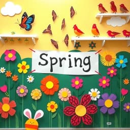 Spring Bulletin Board Ideas icon