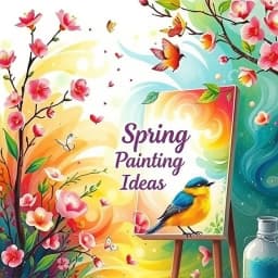 Spring Canvas Painting Ideas icon
