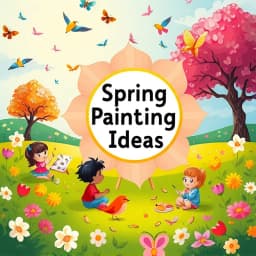 Spring Painting Ideas for Kids icon