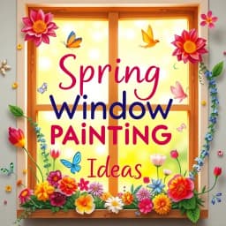 Spring Window Painting Ideas icon
