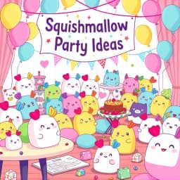 Squishmallow Party Ideas icon