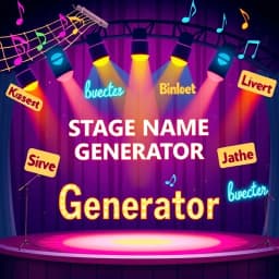 Stage Name Generator icon