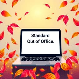 Standard Out of Office Email Template icon