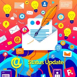 Status Update Email Template icon