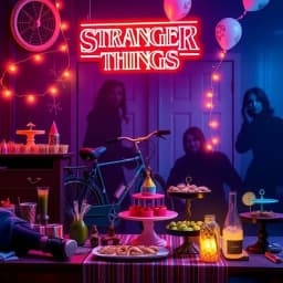 Stranger Things Party Ideas icon