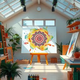 Stress Relief Painting Ideas icon