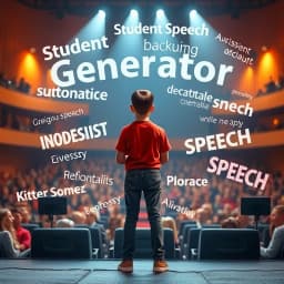 Student Speech Generator icon