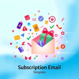 Subscription Email Template icon