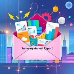 Summary Annual Report Email Template icon