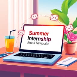 Summer Internship Email Template icon