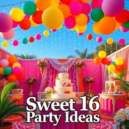 Sweet 16 Party Ideas icon