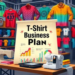 TShirt Business Plan icon