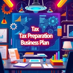 Tax Preparation Business Plan icon